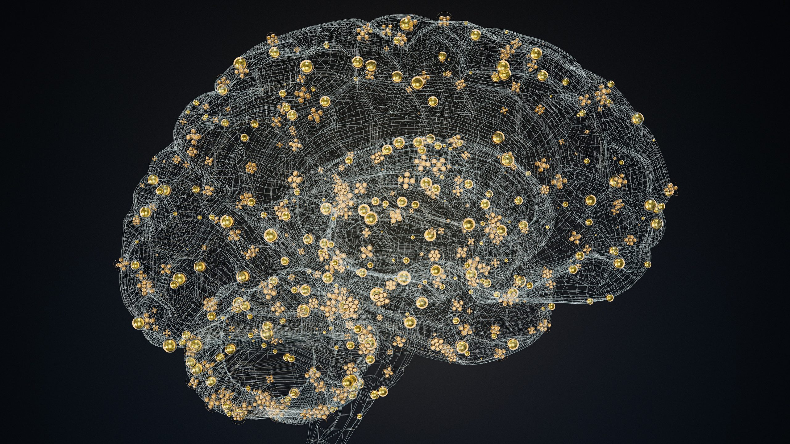 Picture of brain as network. Conscientious AI Use prevents AI Brain Rot