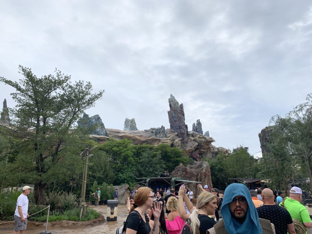 A Galaxy's Edge cast member. 