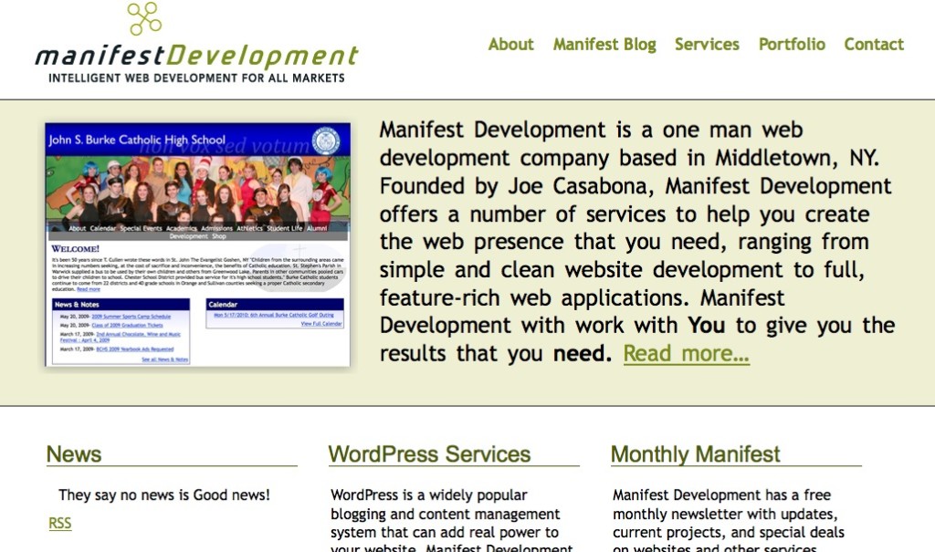New face of Manifest Development